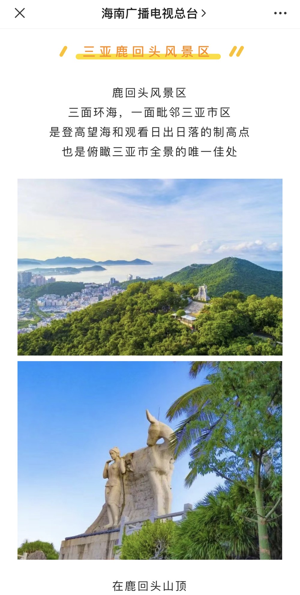 三亚旅游文化发展集团有限公司