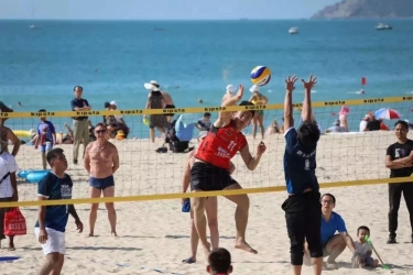 亚沙会 | 全民健身助力亚沙，“三亚球王”民间沙滩排球争霸赛落幕