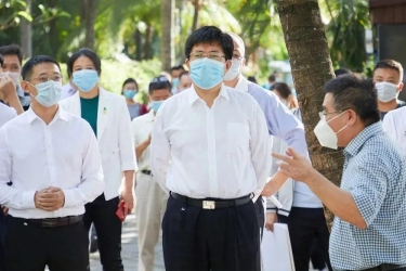 阿东调研亚沙会场地设施项目，提出这些要求→