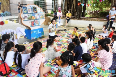 三亚市图书馆开展“书香润童年·阅读伴成长”品牌活动