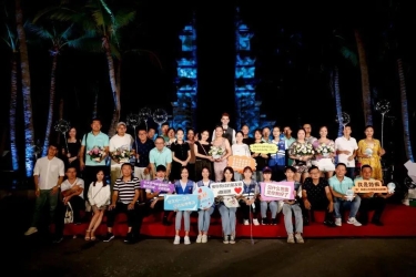 三亚崖州湾科技城首届青春交友Party在大小洞天南海福门完美落幕！