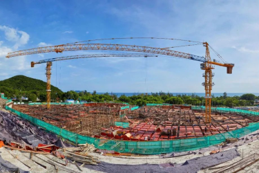 亚沙会 | 马力全开！ 亚沙公园一期项目主体结构月底封顶