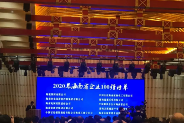 2020海南省企业100强榜单出炉