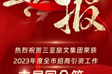 亚军！三亚旅文集团在2024年三亚市第二届“520杯”招商推介风采秀中斩获佳绩！