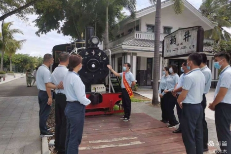 天涯海角第二支部开展党员讲述“发生在身边的党史”故事主题党日活动