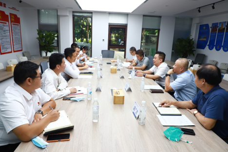 三亚市纪委副书记、监委副主任吴昊带队到三亚旅文集团调研座谈